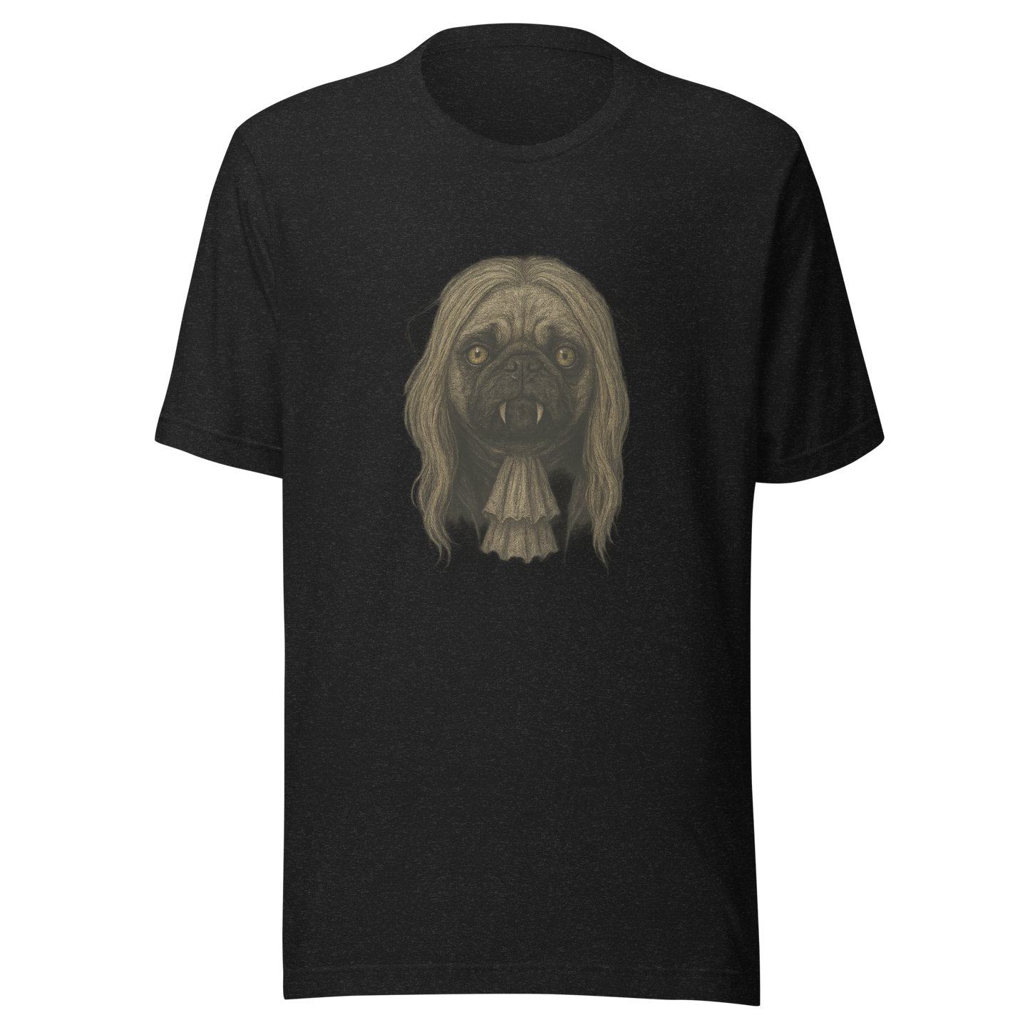 Vampire Pug (Blonde) T Shirt